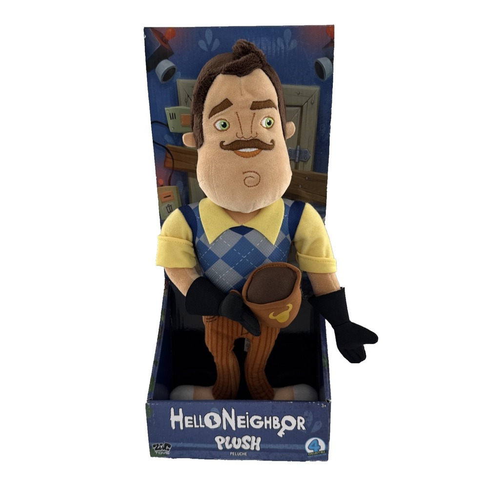 Hello Neighbor Plush The Neighbor Zag Toys 14 inch Stuffed Toy New in Box 2017